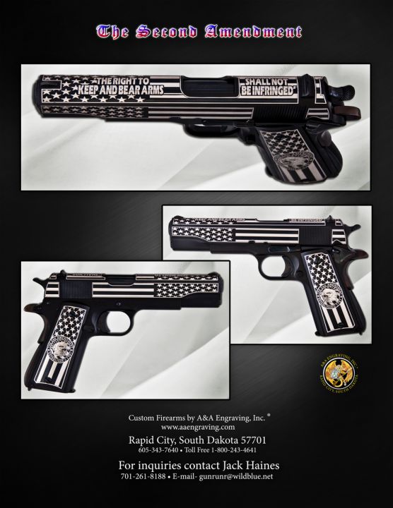 Ruger Pistol Gun Revolver 2nd Amendment Gun Firearms Black T-Shirt Size S-3XL