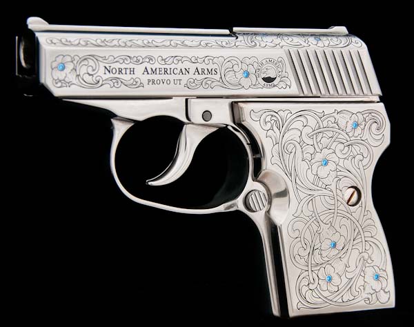 North American Jewel Stainless (Blue) P380 Pistol