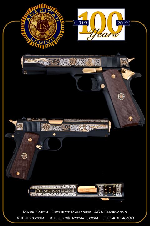 American Legion Centennial Legionaire 1911 Pistol