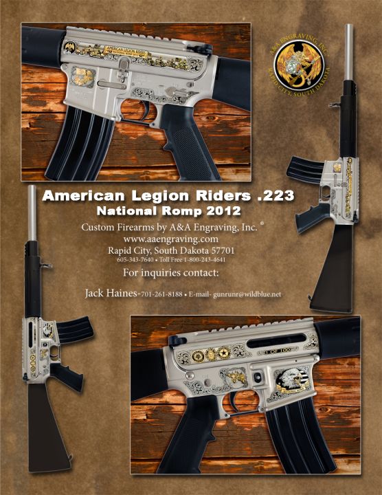 American Legion Riders National Romp DPMS .223 Caliber AR-15