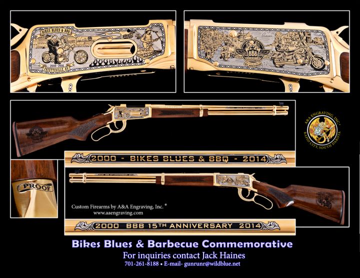 Bikes, Blues & BBQ 15th Anniversary Mossberg Rifle