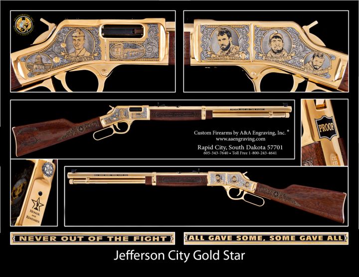 Jefferson City Gold Star Henry Big Boy Rifle