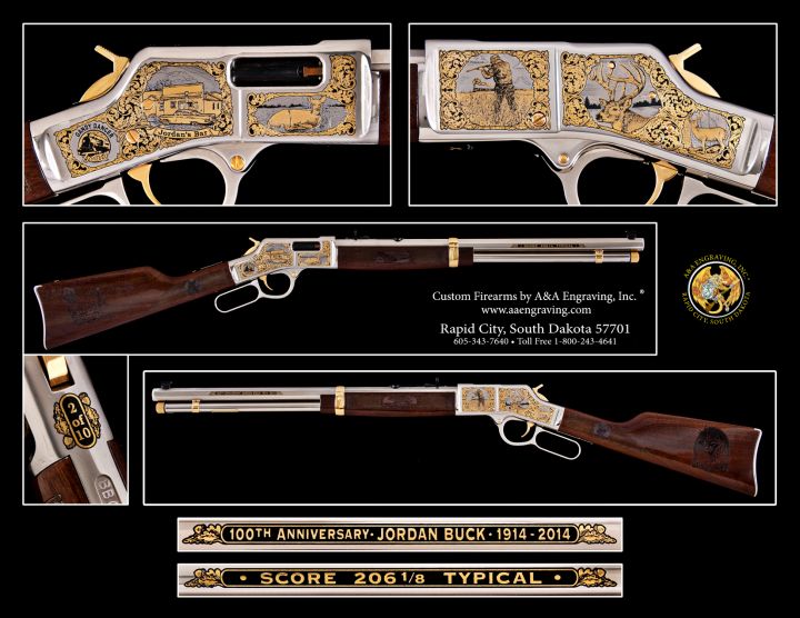 Jim Jordan Buck 100th Anniversary Henry Big Boy Rifle