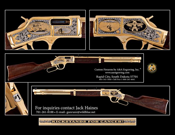 Kickstands for Cancer Henry Big Boy Rifle