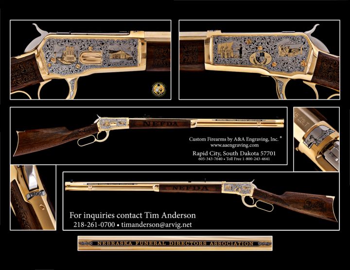 Nebraska Funeral Directors Association (NFDA) 1892 Rifle